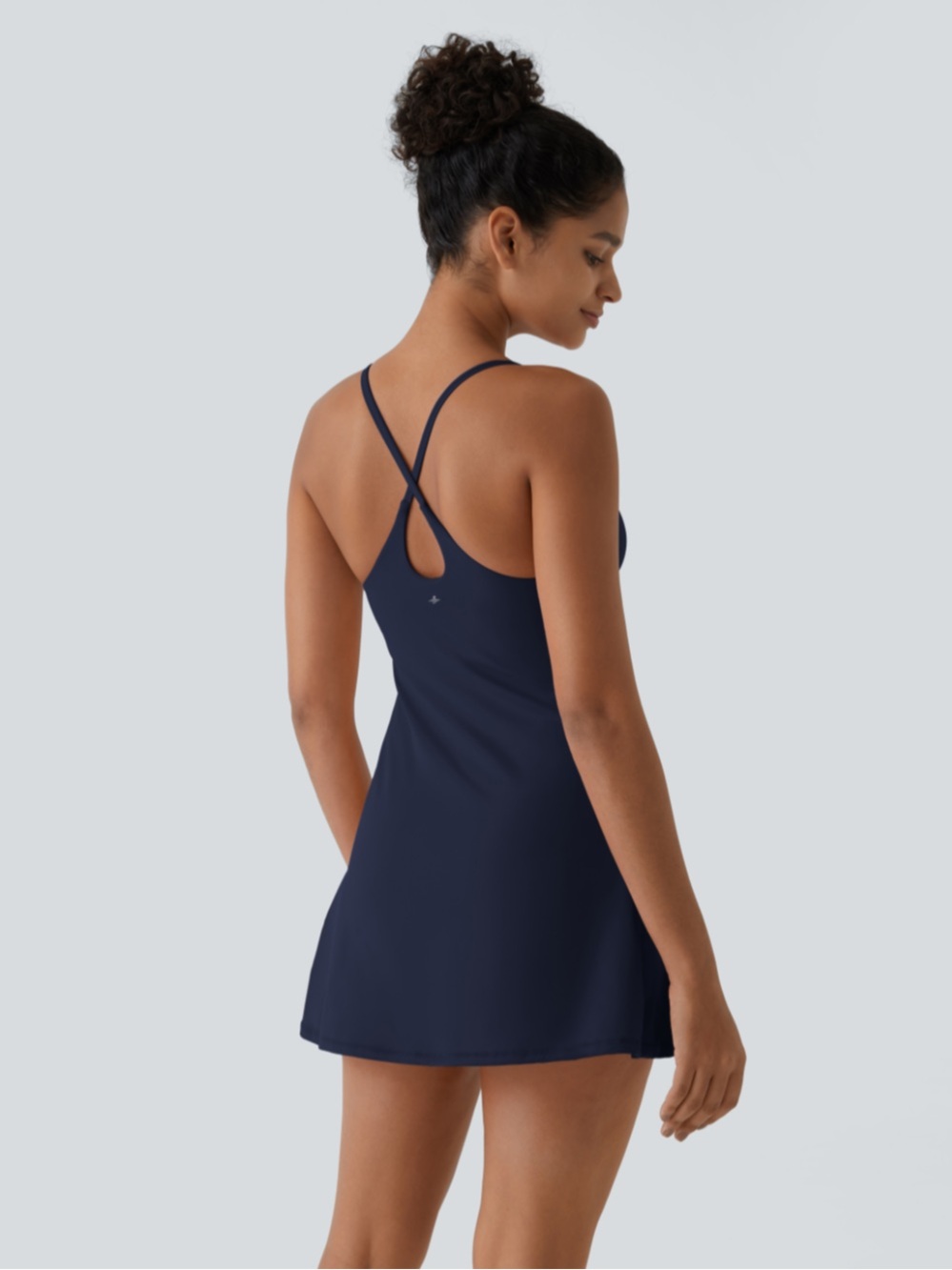 HALARA SoftlyZero Plush Backless Active Dress - Easy Peezy - Picture 2 of 6